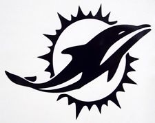 B&W Dolphins Logo