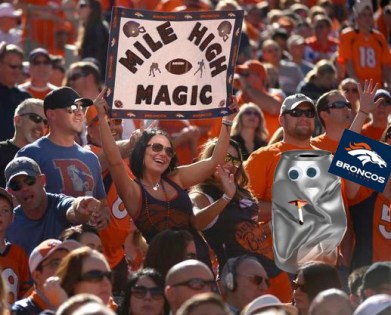 Mile High Staidum cans