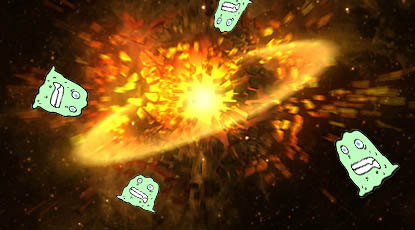 exploding planetslime